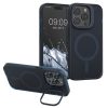 Husa Apple iPhone 14 Pro, Albastru inchis/Transparent, Silicon, 61937.17
