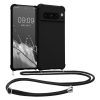 Husa cu jnur Google Pixel 8 Pro, Negru, Silicon, 61868.01