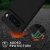 Husa cu jnur Google Pixel 8 Pro, Negru, Silicon, 61868.01