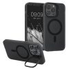 Husa Apple iPhone 13 Pro Max, Negru/Transparent, Silicon, 61941.01