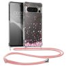 Husa Google Pixel 8 Pro, Transparent/Roz, Silicon, 61866.02