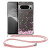 Husa Google Pixel 8 Pro, Transparent/Roz, Silicon, 61866.02