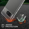 Husa Google Pixel 8, Transparent/Negru, Silicon, 61863.01