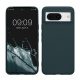 Husa Google Pixel 8, Verde inchis, Silicon, 61855.202