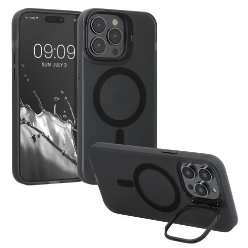 Husa Apple iPhone 14 Pro, Negru/Transparent, Silicon, 61937.01