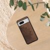 Husa Google Pixel 8, Maro, Lemn/Silicon, 61875.01