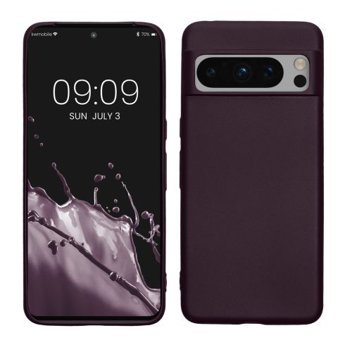 Husa Google Pixel 8 Pro, Violet inchis, Silicon, 61858.115