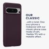 Husa Google Pixel 8 Pro, Violet inchis, Silicon, 61858.115