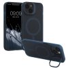 Husa Apple iPhone 13, Albastru inchis/Transparent, Silicon, 61939.17