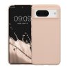 Husa Google Pixel 8, Crem, Silicon, 61855.225