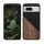 Husa Google Pixel 8, Maro/Negru, Lemn/Silicon, 61873.01