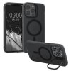 Husa Apple iPhone 13 Pro, Negru/Transparent, Silicon, 61940.01