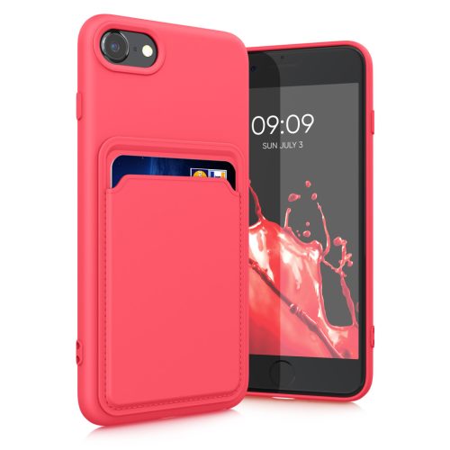 Husa Apple iPhone SE (2022)/iPhone SE (2020)/iPhone 8, Roz, Silicon, 55117.77