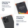Husa cu jnur Apple iPhone 15 Pro, Transparent/Negru, Silicon, 62035.01