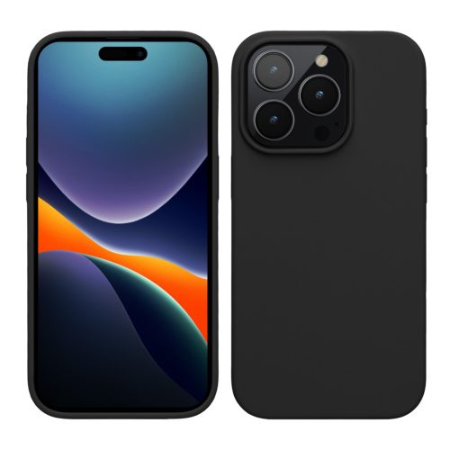 Husa Apple iPhone 15 Pro Max, Negru, Silicon, 61956.01
