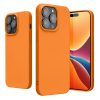 Husa Apple iPhone 15 Pro Max, Portocaliu, Silicon, 61960.15