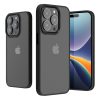 Husa Apple iPhone 15 Pro, Negru/Transparent, Policarbonat, 61963.01