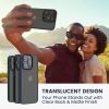 Husa Apple iPhone 15 Pro, Negru/Transparent, Policarbonat, 61963.01