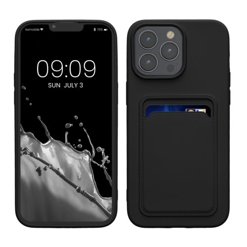 Husa Apple iPhone 15 Pro Max, Negru, Silicon, 62020.01