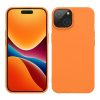 Husa Apple iPhone 15 Plus, Portocaliu, Silicon, 61958.15