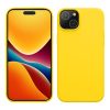 Husa Apple iPhone 15, Galben, Silicon, 61953.165