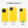 Husa Apple iPhone 15, Galben, Silicon, 61953.165