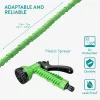Furtun de gradina extensibil Navaris 7.5-15m, cu pistol 7 functii, conectori rapizi, 61948.02