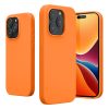 Husa Apple iPhone 15 Pro, Portocaliu, Silicon, 61955.15