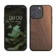 Husa Apple iPhone 15 Pro Max, Maro, Lemn/Silicon, 62010.18