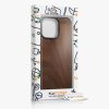Husa Apple iPhone 15 Pro Max, Maro, Lemn/Silicon, 62010.18