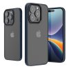Husa Apple iPhone 15 Pro Max, Albastru/Transparent, Policarbonat, 61964.17