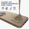 Husa Apple iPhone 15 Plus, Gri deschis, Silicon, 61958.96
