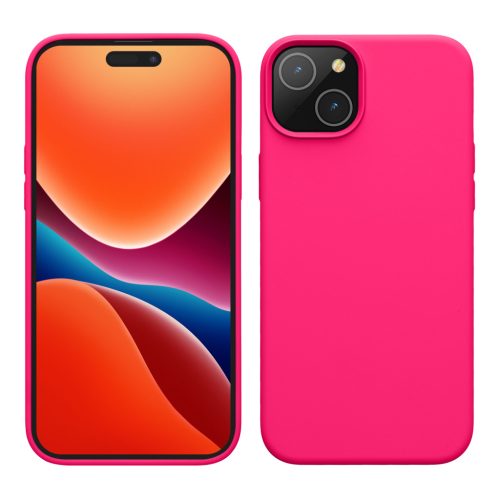Husa Apple iPhone 15, Roz, Silicon, 61953.77