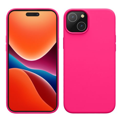 Husa Apple iPhone 15 Plus, Roz, Silicon, 61954.77