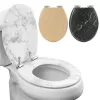 Capac toaleta Navaris, inchidere lenta, 42.5x35.8x5.6 cm, compatibil universal, gri, plastic