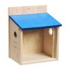 Hranitoare de pasari Navaris, cu 2 pereti frontali, 21x18x26 cm, NAV000025VD001C