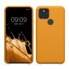Husa Google Pixel 5, Portocaliu, Silicon, KWM0000122K026C