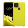 Husa Google Pixel 5, Galben, Silicon, KWM0000122K027C