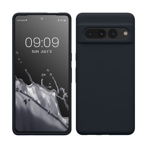 Husa Google Pixel 7 Pro, Gri inchis, Silicon, KWM0000171J027C