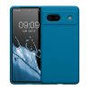 Husa Google Pixel 7a, Albastru, Silicon, KWM000019YE012C