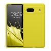 Husa Google Pixel 7a, Galben, Silicon, KWM000019YE015C