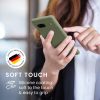 Husa Google Pixel 7a, Verde, Silicon, KWM000019YE016C