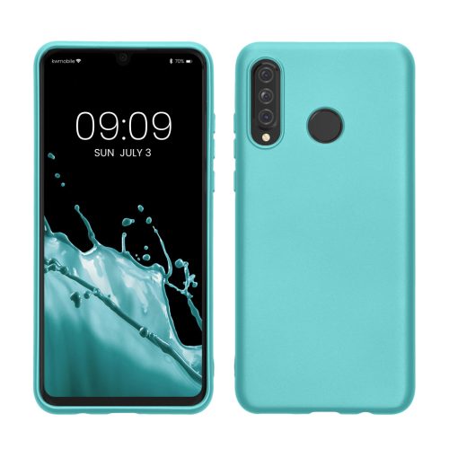 Husa Huawei P30 Lite, Verde deschis, Silicon, KWM000009NH056C