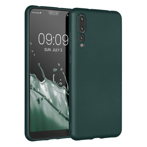 Husa Huawei P20 Pro, Verde inchis, Silicon, KWM0000193G004C