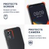 Husa Motorola Moto E13, Transparent/Auriu, Silicon, KWM000019ZE002C