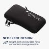 Husa Universala telefon, Marime L - 6.5 inch, Negru/Alb, Neopren, KWM000016AJ020C