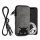 Husa Universala telefon, Marime XL - 6.8 inch, Gri/Negru, Textil, KWM000016AK017C
