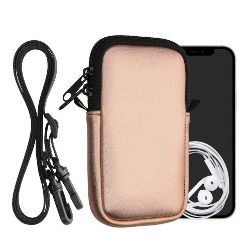 Husa Universala telefon, Marime M - 5.5 inch, Roz, Neopren, KWM000016AI049C