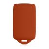 Husa Cheie Auto Kwmobile pentru Renault 4 Butoane - Smart Key, Portocaliu, Silicon, KWM000009SO043C