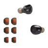 Set 6 Varfuri de schimb Kwmobile pentru JBL Tune 120TWS/Tune T125TWS, Alb, Silicon, KWM000018QO002C